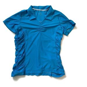 Athleta L Blue Workout Top